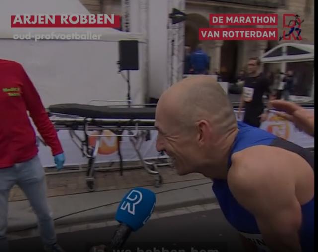 开云-马拉松首次跑进3小时 罗本：跟当年夺冠感觉一样